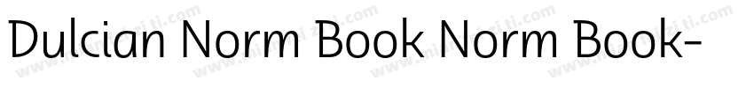 Dulcian Norm Book Norm Book字体转换